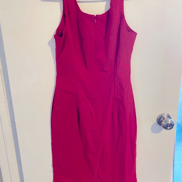 Bright Pink Express Knee-Length Dress - Picture 3 of 3